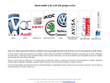 Tablet Screenshot of grupoavisa.com